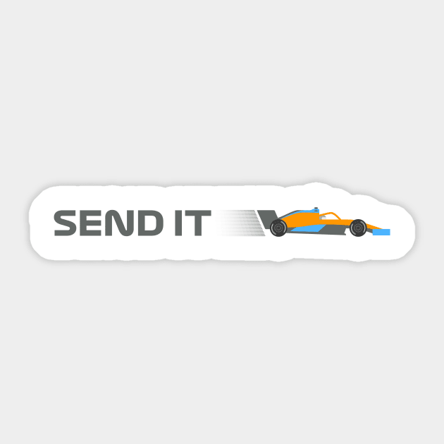 F1 - Send it Sticker by jurgen